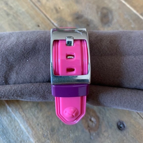 Puma pink digital sports watch - Picture 4 of 8